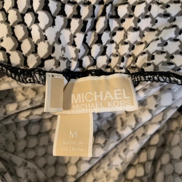 Michael Kors Maxi Skirt in Black & Grey Reptile - Picture 3 of 4